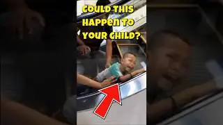 Don't let a quick trip turn into a hospital visit #safetyfirst #EscalatorSafety #parenting