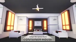 Modern Container House| Adopt Me Speed Build| 2 Floor