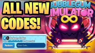 *НОВЫЕ* ВСЕ РАБОЧИЕ КОДЫ ОБНОВЛЕНИЯ ДЛЯ BUBBLE GUM SIMULATOR В ЯНВАРЕ 2026 ГОДА! КОДЫ ROBLOX BGM ...