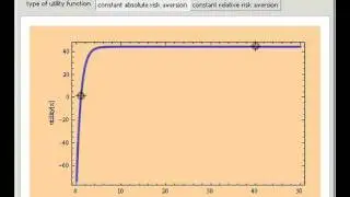 Constant Risk Aversion Utility Functions