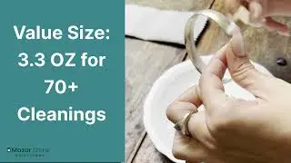 What is the best way to clean tarnished silver jewelry?