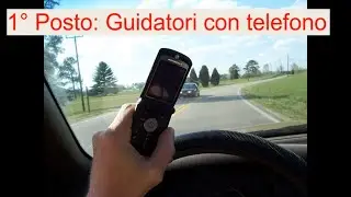 Dangers on the road: Men driving with the hat!