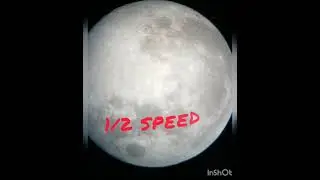 UFO across the moon!?       Captured through my telescope video with phone.