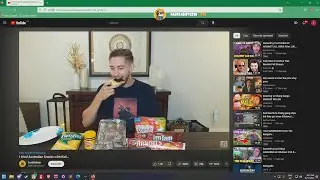 Koil Reacts to Kebun Eating Australian Snacks