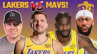 Lakers vs Mavs LIVE Play By Play And Reaction!