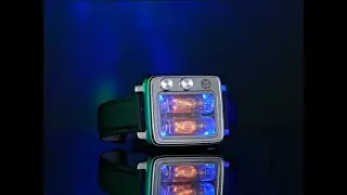 NEONWORKS BACKTOFUTURE 2 NIXIE TUBE WATCH SHORT EDITION