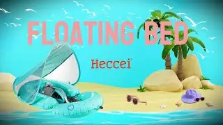 Relax Anywhere: Your Portable Floating Bed for Ultimate Comfort ☀️👶