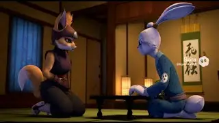 Alopex gives Usagi the big news.