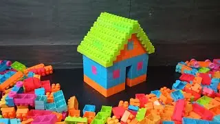 Satisfying DIY Lego House Build | ASMR Building Blocks #buildingblocks