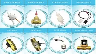 Water flow sensor, float switch,water flow switch#floatswitch #flowsensor #solenoidvalve #reedsensor