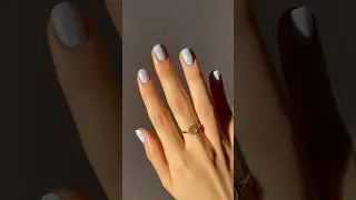 A Dainty Snowflake Glitter Topper ❄️ ft. Fauve Snowfall [PR] #winternails #glitternails