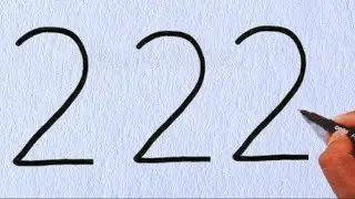 Very Easy & Simple Parrot Drawing With Number 222 l Drawing Pictures l Online Drawing l Parrot Art