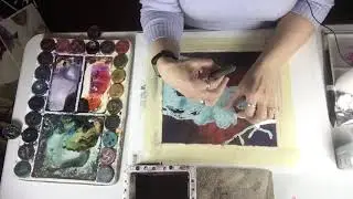 How To Paint a Dark Background Part 4