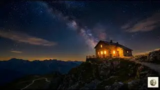 Deep Space Ambient Music for sleep & meditation (11 HOUR)🌌Sleeping Under the Stars at Mountain