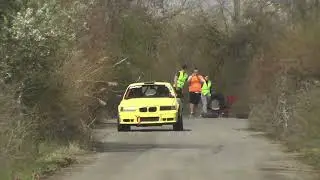 Kiss Norbert-Veres Zs&oacute;fia #42 (BMW E36 M3), Intercars Kunmadaras RallySprint 2025.03.30.