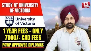 📢 Study in Canada on a Low Budget! Best PGWP Program &ndash; University of Victoria 🇨🇦🎓| Jaspreet Deol
