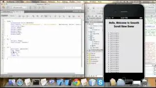 Making a Smooth Scroll View for Mobile Devices in HTML