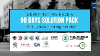 Safety first Bio-bubble 90 days anti-virus coating service