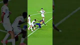 Ямаль унизил Мендеша за грубую игру #футбол #football #shorts #viral #trending