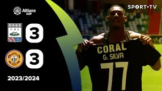 Resumo: U. Leiria 3-3 CD Nacional (4-5 G.P.) - Taça da Liga | SPORT TV