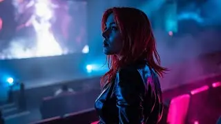 Movie Nights- Inez Lumi // Emotional Synthpop,  Synthwave, retrowave (Official Music Video 4k)