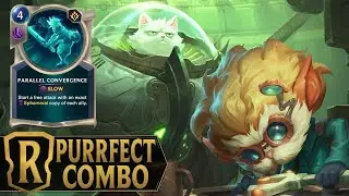 Purrfect Combo doesn't exi.. 😲 - Heimerdinger Catastrophe Deck - Legends of Runeterra Gameplay