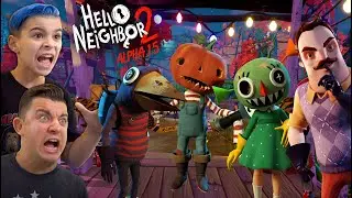 DO NOT TRICK OR TREAT AT HELLO NEIGHBORS HOUSE! Hello Neighbor 2 Alpha 1.5