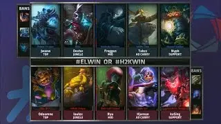 EL vs H2K Game 2 Highlights - ELEMENTS vs H2K GAMING - Week 6 EU LCS SUMMER 2015