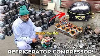 DIY Compressor Repair: From Scrap Metal to Air Power!
