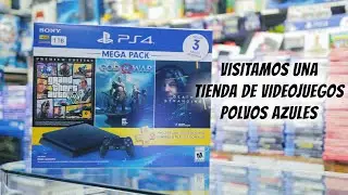 Visitamos una tienda de videojuegos en Polvos Azules