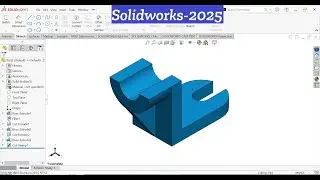 Как создать механический чертеж в SolidWorks 2025 | Упражнение 09 | Полное пошаговое руководство