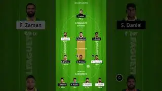 GT vs BLK Dream11: Fantasy Tips 🔥🔥Do like #Lpl2023 #fantasyapp #fantasycricket #dream11 @Dream11