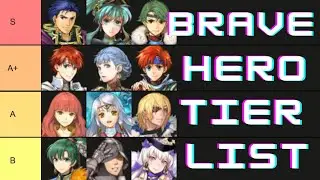 Ranking All Brave Heroes! (CYL1-CYL5) My Brave Heroes Tier List【FEH】