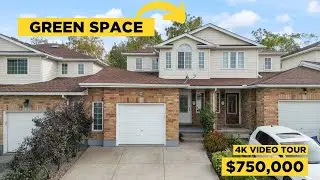 ✨ 4K Home Tour - Modern Luxury in This Fully Finished Freehold Townhouse Backing on the Trail! 🏡