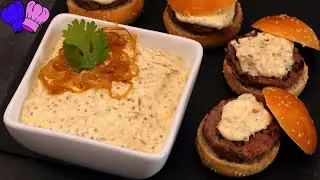 Salsa de cebolla caramelizada | Receta para carnes, hamburguesas y pastas