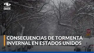 Tormenta invernal 'Fern' deja 29 muertos y miles de vuelos afectados en Estados Unidos
