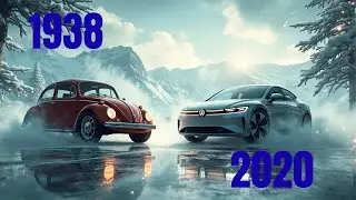 🚗🔥 From VW Beetle 1938 to ID.4 2020 😱 INSANE Volkswagen Transformation 🚗🔥