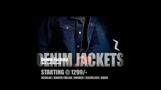 Stylish Denim Jackets for Men @ Zobello