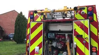 Make Pumps 4 House Fire - Earley - On Scene Footage