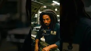 Bob le M&eacute;cano 👨🏾&zwj;🔧🇯🇲 #bobmarley #bobmarleyfan #jamming #robertnestamarley #reggae #rasta #rastafari