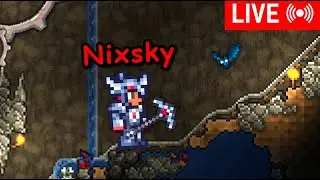 🔴 Nixsky zbiera surowce i buduje w Terraria na Modach [ LIVE ]