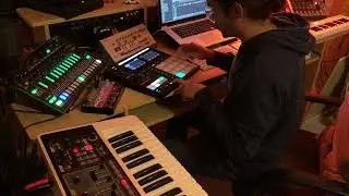 Maschine MK3, Roland TR-8 & TB-03 Jam