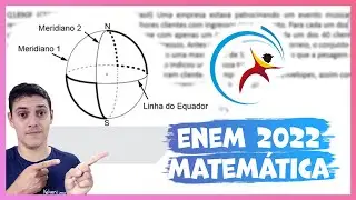 Enem 2022 - Matem&aacute;tica | Quest&atilde;o 149 | Prova Rosa 📝 Proje&ccedil;&atilde;o Ortogonal