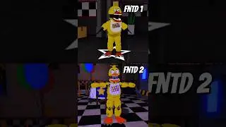 Fntd 1 Vs Fntd 2 unit design| Part 1 #fnaf #fntd #roblox #viral #shorts