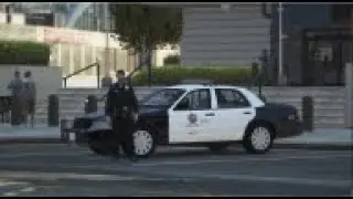 LAPD Shootout traffic stop gone wrong : D/security camera footage