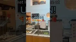 WHY YOU SHOULD CHOOSE PENN!🤩💗 #upenn #ivyleague #college #collegeadvice #mukbang #dininghall