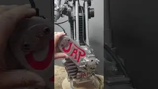 JAP JA Prestwich Speedway Motorcycle Engine Reconstruction