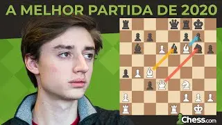 Dubov INVENTA um GAMBITO novo na Abertura Italiana?!