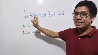 Análisis morfológico y análisis sintáctico