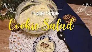 Easy Fudge Stripe Cookie Salad Recipe| Delicious Dessert Ideas| Fludd Salad Recipe|Dessert Salad